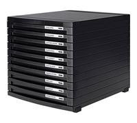 HAN CONTUR 1510-13 Caisson à tiroirs noir DIN A4, DIN B4, DIN C4 Nombre de