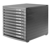 HAN CONTUR 1510-191 Caisson à tiroirs gris foncé DIN A4, DIN B4, DIN C4 Nombre