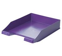 HAN Corbeille à courrier KLASSIK, DIN A4/C4, empilable, stable, moderne, Trend Colour Mauve