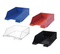 HAN 1047-17, corbeille à courrier KLASSIK XXL, extra-haute, moderne, élégante et look haute brillance. Lot de 2 unités, rouge