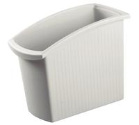 HAN Corbeille à papier MONDO 18 litres rectangulaire gris clair