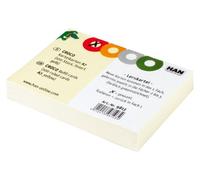 HAN Croco 9813 Lot de 100 cartes au format A7, en carton jaune, solides, imprimées en couleur, avec quatre cercles colorés à cocher, couleur jaune,
