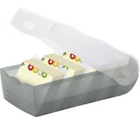 HAN CROCO 997-693 Fichier gris, translucide nombre maximum de cartes: 900 cartes A7 horizontal avec 100 cartes lignées