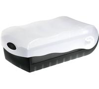 HAN CROCO 998-633 Boîte à fiches noir nombre maximum de cartes: 500 cartes A8 horizontal avec 100 cartes lignées