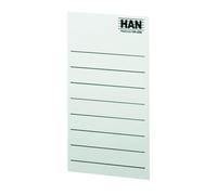 Han etiquette pour porte-revues 65 x 104 mm blanc 1 feuille a4 de 8 94100 G
