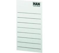 Han etiquette pour porte-revues 65 x 104 mm blanc 1 feuille a4 de 8 94100 G