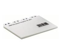 Han Index A - Z DIN A7 paysage Lot de 12 feuilles transparentes/transparentes