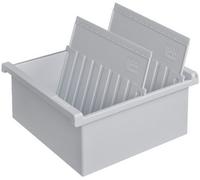 HAN Fichier 957-0-11 DIN A7 horizontal max. 1300cartes gris clair