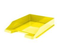 HAN HA-1027-S-15 Corbeille à courrier A4 standard en plastique jaune Jaune G