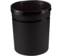 HA-18190-13 Bac à papier Grip 18 litres avec 2 tranches de préhension, noir