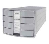 HAN Module de rangement Impuls 2.0 - 4 tiroirs - Blanc/Noir G