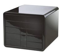 HAN i-BOX 1551-13 Caisson à tiroirs noir DIN A4, DIN C4 Nombre de tiroirs: 5
