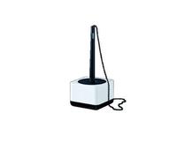 Han I-Line 17651-32 Support Pour Stylo Avec Chaîne Polystyrène Blanc / Noir 65 X 153 X 65 Mm Import Allemagne