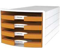 HAN IMPULS 2.0 1013-51 Caisson à tiroirs blanc DIN A4, DIN C4 Nombre de tiroirs: 4