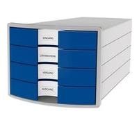 HAN IMPULS A4/C4 Plastique, Polystyrène Bleu, Gris G