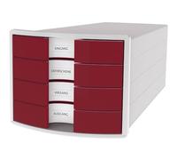 HAN IMPULS Boîte de rangement à 4 tiroirs ouverts