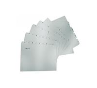 HAN Intercalaires HAN 984 – index alphabétique A–Z – DIN A4 horizontal – bloc de 25 – gris