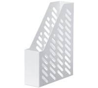 Han Klassik C4 Taille Porte-revue avec Etiquette - Blanc