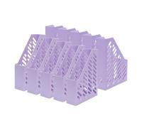 HAN Lot de 10 porte-revues classiques - 1601-887 - Qualité supérieure - Violet pastel