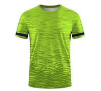 HAN MAN XIU Nouveau t-Shirt d'été décontracté pour Homme, à séchage Rapide, Respirant, à col Rond et Manches Courtes, pour Les Sports de Plein air