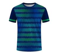 HAN MAN XIU Nouveau t-Shirt d'été décontracté pour Homme, Sport, séchage Rapide, Respirant, pour Les activités de Plein air, à col Rond et Manches Courtes