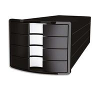 HAN 1012-13 bac de rangement de bureau Plastique, Polystyrène Noir