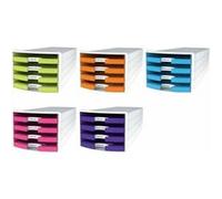 HAN Module de rangement IMPULS 2.0, 4 tiroirs ouverts, blanc G