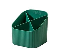 HAN Organiseur de bureau KARMA - 4 compartiments, 80-100% de matériau recy o-vert, 17248-05