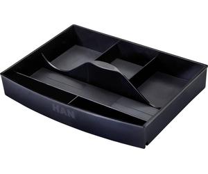 HAN Schubladeneinsatz 1016-13 Insert de tiroirs noir