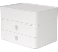 HAN SMART-BOX PLUS ALLISON 1100-12 Caisson à tiroirs blanc Nombre de tiroirs: 2