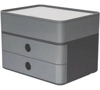 HAN SMART-BOX PLUS ALLISON 1100-19 Caisson à tiroirs noir, gris, blanc Nombre de tiroirs: 2