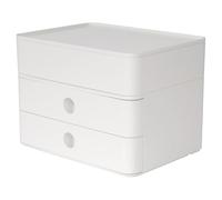 HAN 1100-12 bac de rangement de bureau Plastique Blanc