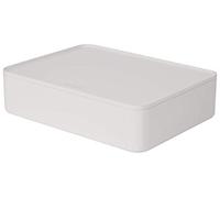 HAN SMART-ORGANIZER ALLISON - organiseur pratique avec plateau intérieur et couvercle, blanc, 1110-12