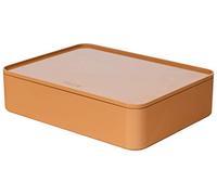 HAN SMART-ORGANIZER ALLISON - organiseur pratique avec plateau intérieur et couvercle, caramel, 1110-83