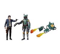 HAN SOLO AND BOBA FETT STAR WARS FORCE LINK ACTION FIGURE 2 PACK