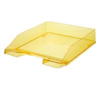 HAN Corbeille à courrier Standard C4 empilable jaune transparent