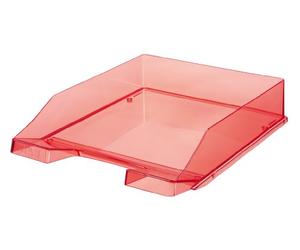 HAN Standard Rouge, Transparent bac de rangement de bureau - Bacs de rangement de bureau (Rouge, Transparent)