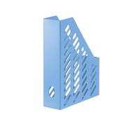 HAN Porte-revues classique, format DIN A4/C4 avec fenêtre et support doigt Trend couleur bleu clair