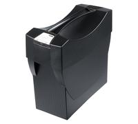 HAN SWING-PLUS KARMA 19018-13 Boîte de dossiers suspendus avec couvercle, pour 20 dossiers suspendus, 80 à 100% de matériaux recyclés, noir