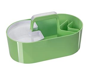 HAN Toolbox LOFT 1200-80 Boîte à outils 4 compartiments avec plateau amovible et poignée de transport Vert citron
