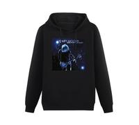 HAN XIANYAN Gary Moore Bad for You Baby Men Black Cotton Hoodies Print Unisex Sweatshirts 3XL