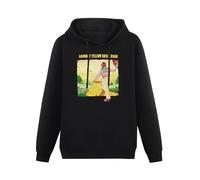 HAN XIANYAN Goodbye Yellow Brick Road Men Black Cotton Hoodies Print Unisex Sweatshirts 3XL