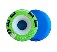 HANA Fishburger Bouée Tractée 1 Personne - Donut Flottant Haute Résistance Nylon 420D & PVC 24G - Diamètre 144cm - Système Quick Connector et Valve Boston - Sports Aquatiques