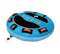 HANA Moon Bouée Tractée Premium - Modèle 1, 2 ou 3 Personnes - Design Ergonomique Antienfournement - Système de Remontée Facilitée et Attache Quick Conne (1P)