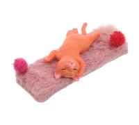 HANABASS 1 Ensemble Chat de Maison de poupée Maquette Ornements de Chaton Miniature Chat simulé Jolie Miniature de Chat Meubles de Maison de poupée Miniature Statue de Chat Peluche