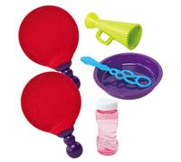 HANABASS 1 Ensemble Set de à Bulles pour Garçon Fille Jouets de Soufflage de Bulles pour Intérieur et Extérieur Activités Familiales Amusantes