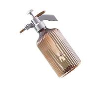 HANABASS 1 Pièce Bouteille Pulvérisateur Manuelle Plastique Arrosoir à Pression pour Jardinage et Coiffure pour Maison et Bureau Marron Foncé