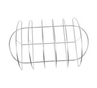 HANABASS 1 Pièce Support à Ribs Acier Inoxydable pour Barbecue Rack de Antiadhésif Outil de Cuisine Durable pour Viande Ribs pour Barbecue Familiales