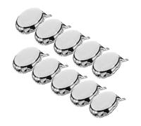 HANABASS 10 Pièces Ballons Aluminium Forme de Bulle de Parole Blancs Ballons DIY pour Messages Personnalisés Décoration de Fête pour Mariages et Événements