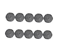 HANABASS 10 Pièces Bowl Bot Bother Hole Pad avec Engrener Bol Planteur Écrans De Trou De Drainage pour Joint D'écran De Drainage des Plantes Maille D'écran D'usine Soucoupe Plastique Noir